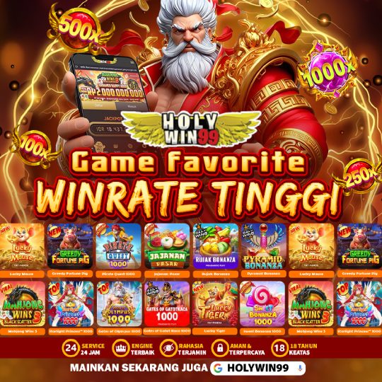 Holywin99 Pusat Game Online Pasti Cuan Top Up Tercepat Hitungan Detik
